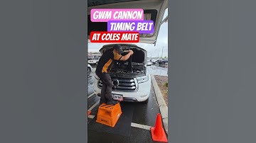 GWM Cannon - Timing Belt and Major Service - 4 Faults Found!#gwm #mechanic #coles #4x4 #howto