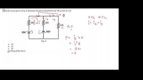 Live interaction session Week-2 - noc22-ee113 Fundamentals of electrical engineering course - NPTEL