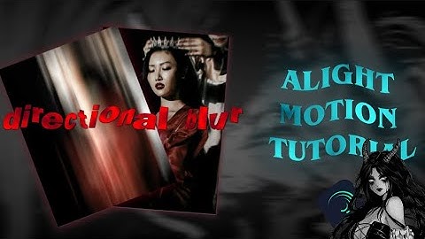 ae like directional blur shake • alight motion tutorial