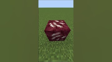 Breaking nether quartz ore | #shorts