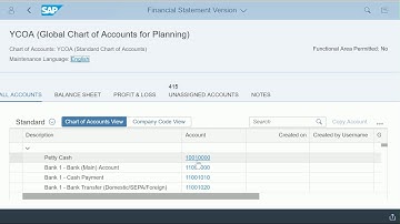 SAP Fiori App for GL Display
