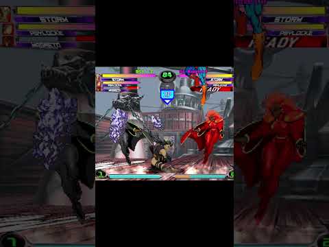 MvC2: DHC Glitch - Hail Storm vs Hail Storm (Storm Wins!) .:11.23.24:.