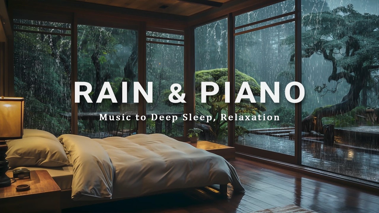 Relaxing Sleep Music with Rain Sounds and Soft Piano - Insomnia Relief ...