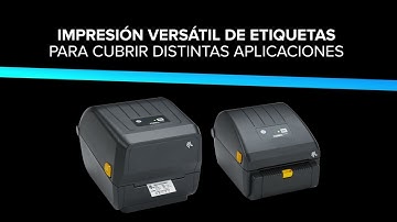Impresoras de Escritorio ZD220 y ZD230 | Video Demo I Zebra Tiene la Solución (Español) | Zebra