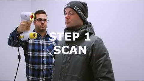 peel 3d™ | Handheld 3D Scanner Demo | Full Body