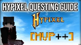 GUIDE TO HYPIXEL QUESTING [level up FAST!] + HITTING HYPIXEL LEVEL 200!