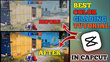 HOW TO GLOW AND COLOR GRAD IN| CAPCUT🔥😱  PUBG MOBILE BEST COLOR GRADING TUTORIA
