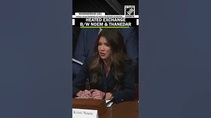 US Homeland Security Secy Kristi Noem goes furious as Thanedar accuses her of lying under oath