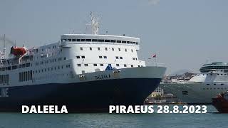 DALEELA noon departure from Piraeus Port