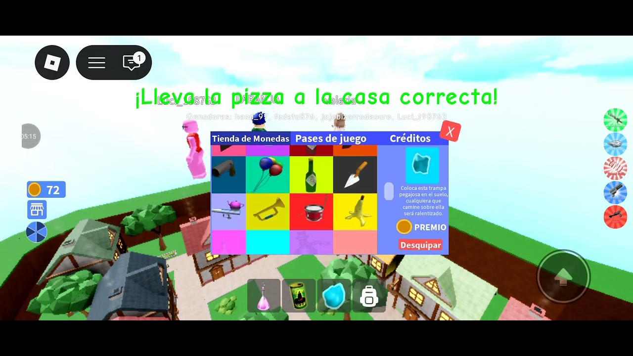 Jugando no presiones el botón 4 en roblox