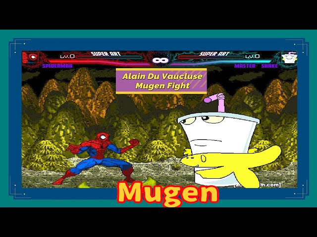 Mugen : Spiderman Vs Master Shake (Request)