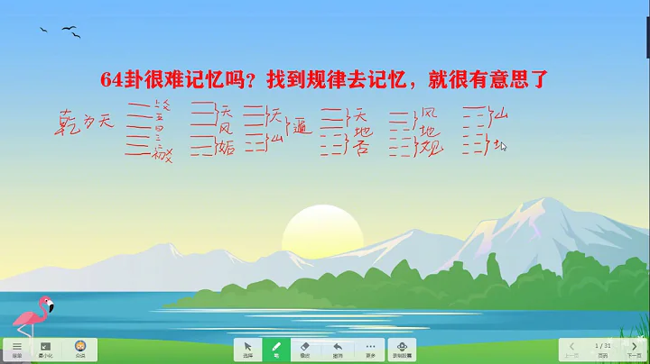 10分钟就能学会64卦的规律，按照规律记忆64卦，简单有趣 - 天天要闻