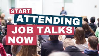 Start Attending Job Talks NOW by Tom Mullaney 760 views 1 year ago 10 minutes, 43 seconds