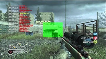Sickest Cod4 Mod menu ever
