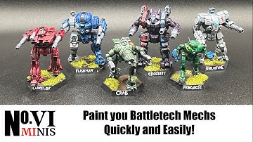 How to Paint Battletech!