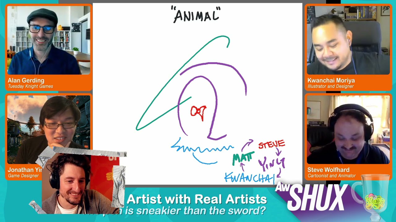 Fake Artist with Real Artists - AwSHUX 2020