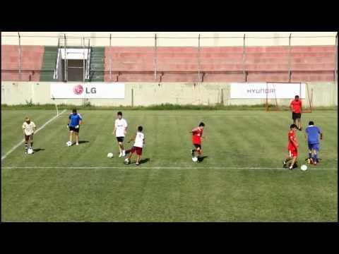 Young Lebanese footballers in practice at Tyr stadium Thanks for Watching www.TheLivePicture.com