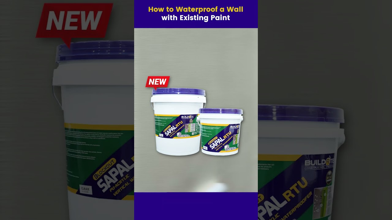 How to Waterproof a Wall with Existing Paint