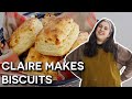 Delicious homemade cheddar biscuits with claire saffitz  dessert person