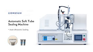 ZONESUN QDFM-125P Ultrasonic Soft Tube Sealing Machine with Date Coder screenshot 2