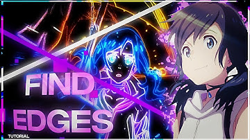 Neon Find Edges Tutorial - Alight Motion - Free Preset