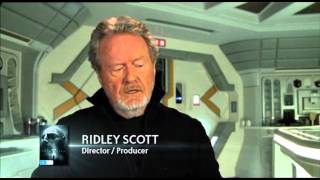 Prometheus Feature - Ridley Scott, Charlize Theron, Guy Pearce, Michael Fassbender