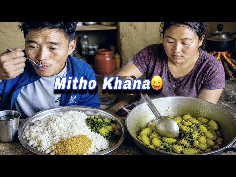 Healthy Daily Village Meal | Simple Aloo Tarkari and Homemade Food@sarmilarai-ic3rz 