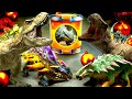 REXY VS TYRANNOSAURUS REX BUMPY BOSS STRIKE FAMILY FIGHT - Jurassic World Alive