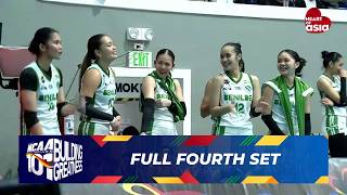 FULL FOURTH SET (Quarterfinals) - Benilde Lady Blazers vs Arellano Lady Chiefs | NCAA Season 101