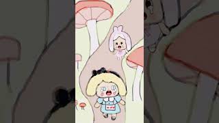 Cute Crying Babies Animation Kids Fanart In A Magical Mushroom Forest