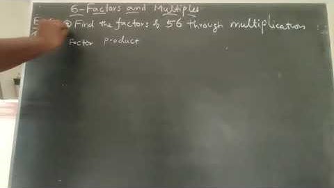 std 4|| Factors and multiples ||Exercise :6.1 || Sum no :2(b)