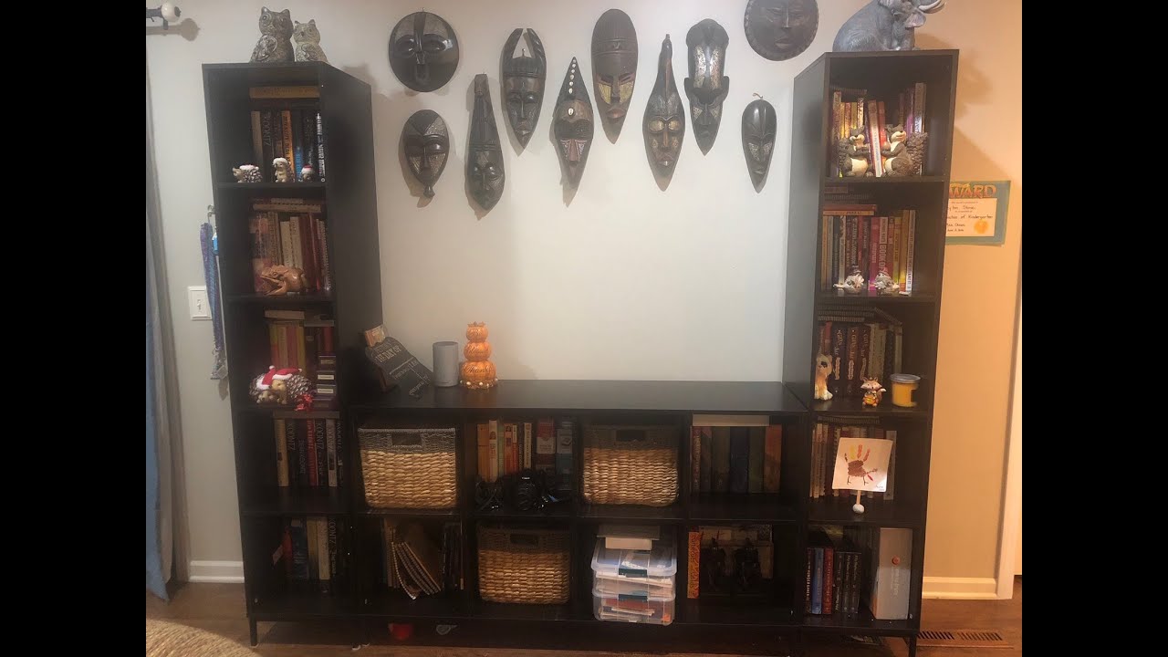 Walmart Mainstays Cube Storage Home Entertainment Center YouTube