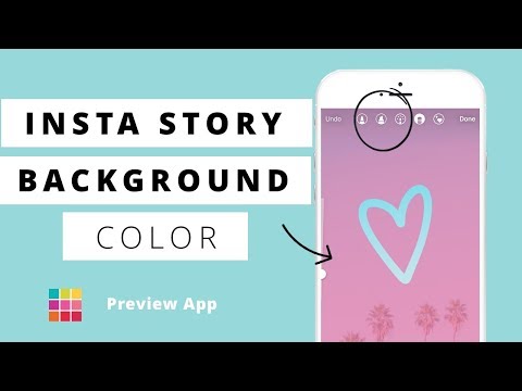 How To: Insta Story Background Color