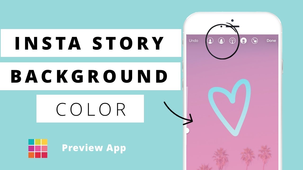 HOW TO: Insta Story Background Color (Transparent + Full Color) - YouTube