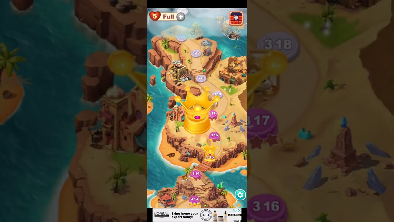 fruit link line blast level 215-220 walkthrough gameplay 