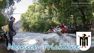 Munich Trickline - Eisbach Surf Wave