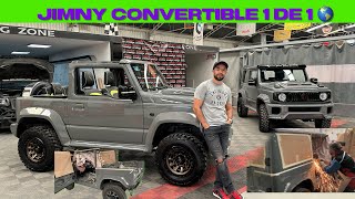 Como fabricamos el 1er Jimny convertible toldo duro en el mundo hecho en México.