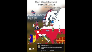 Most Liked Comment Changes Europe  #capcut #europe #mapping #map #edit #shorts