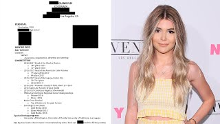 Olivia Jade&#39;s Alleged Fake Crew Resume Released by Federal Prosecutors