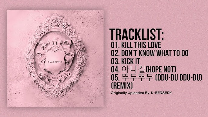 BLACKPINK – The 1st Full album [THE ALBUM] – KPoP702