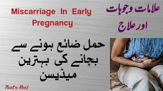 Miscarriage In Early Pregnancy Urdu Hindi/Hamal Zaya Kyu Hota Hai Causes & Homeopathic Treatment