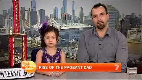 Miss Emilia and her Pageant Dad get interviewed on...
