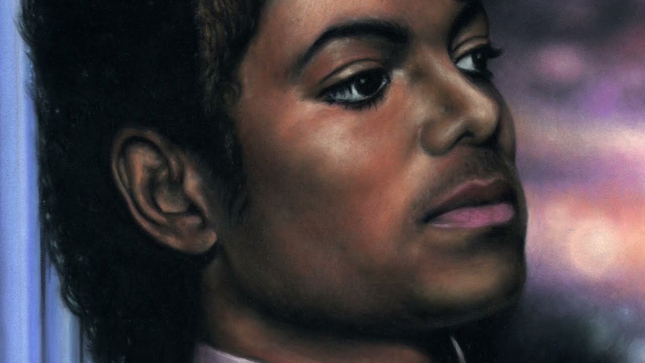 Pastel Drawing Michael Jackson - Billie Jean