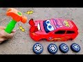 Lắp ráp xe ô tô đua Lightning Mcqueen - đồ chơi trẻ em BIBI TOYS