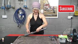 Kawasaki Km90, Fork Rebuild - Part 19