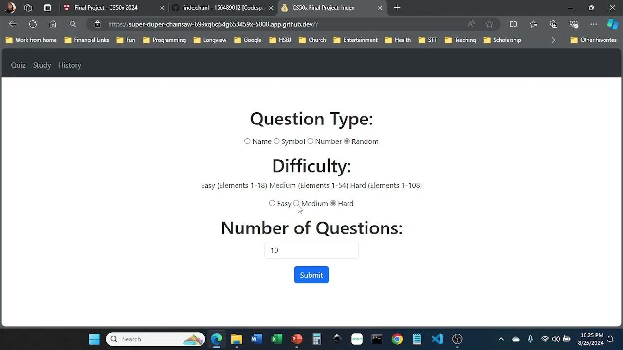 cs50 final project - YouTube