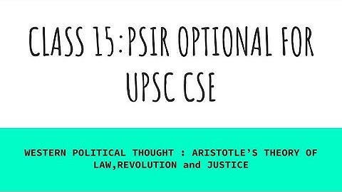 PSIR OPTIONAL (CLASS 15) | POLITICAL SCIENCE AND INTERNATIONAL RELATIONS for UPSC (CSE) | PSIR CLUB