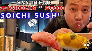 San Diego Michelin Guide Restaurant  Soichi Sushi  Omakase Course