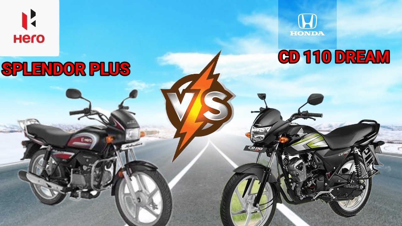 Hero splendor plus vs Honda CD 110 Dream comparison video 🏍️#bike - YouTube