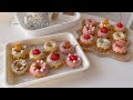 大量生産できる簡単ドーナツ型マドレーヌ🤤🍩ワンボウルで材料全てまぜるだけ!しっとりふんわりで美味しい💗